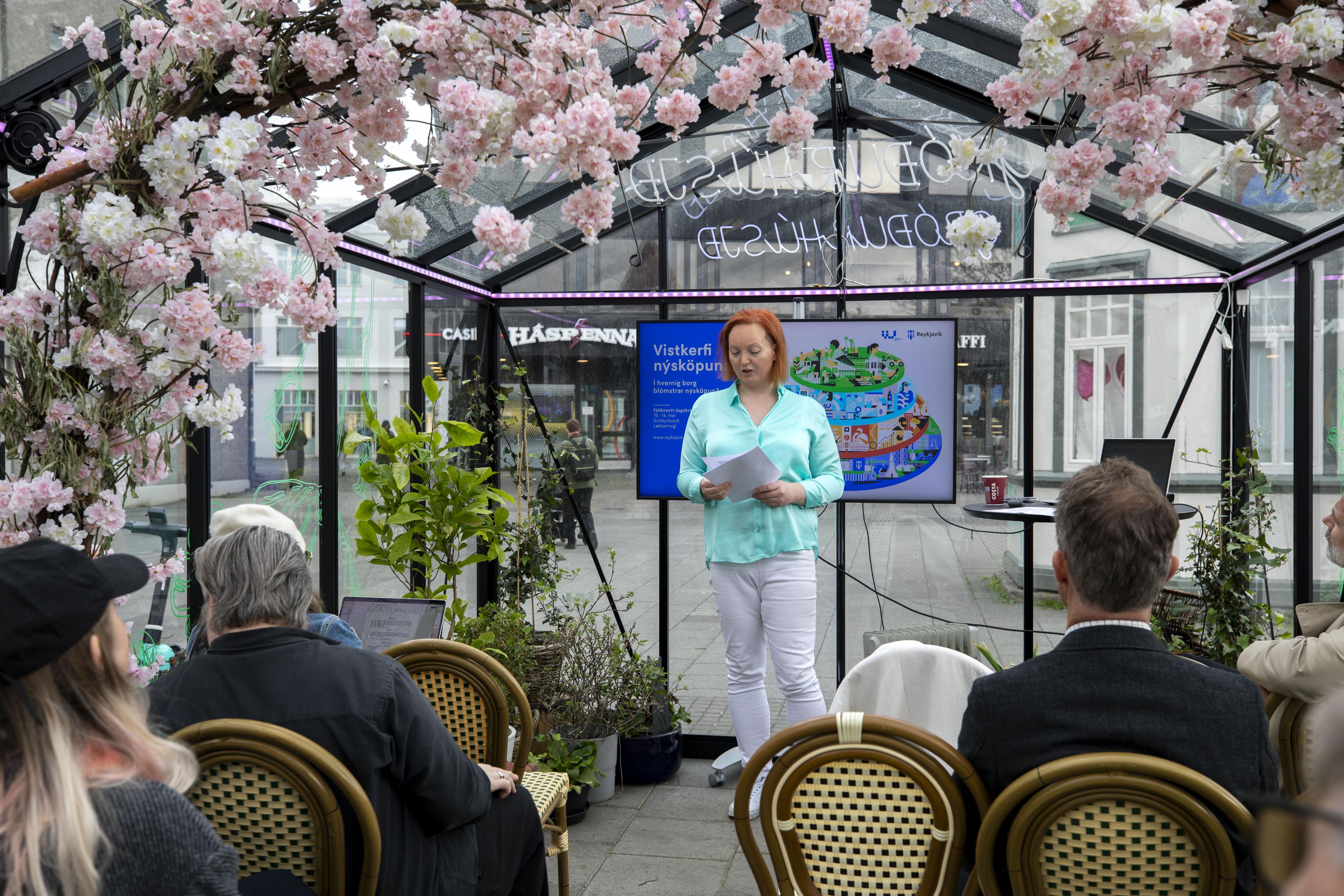 Alexandra Briem, city councilor and chair of the Digital Council